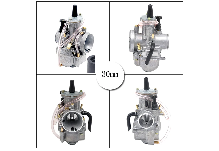 Sclmotos-21 22 26 28 30 32 34 мм PWK мотоцикл Карбюратор Carb с мощностью Jet Fit 2 тактный двигатель мощность Скутер ATV внедорожный