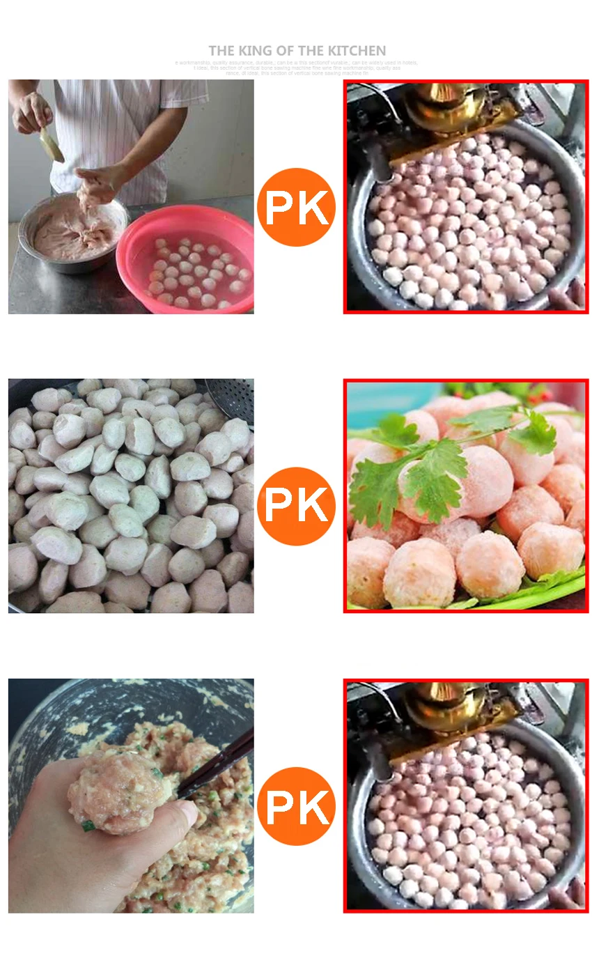 Forming meatbills Профилегибочная машина 1100 Вт, которая делает мясо свиная говядина рыбы машины для изготовления шариков формы 16 мм, 18 мм, 22 мм, 26 мм
