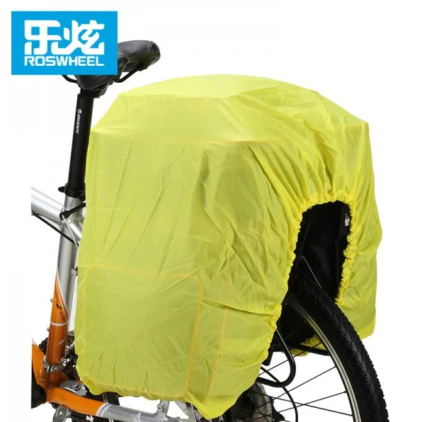 ROSWHEEL велосипедная сумка, дождевик для 14236/14024/14541 велосипедная задняя Сумка, дождевик, водонепроницаемая пластиковая сумка для багажника - Цвет: 17130