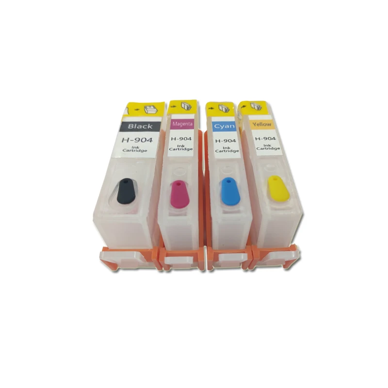 JIUPIN 4PK для hp 904 904XL 904 полный переработанный чернильный картридж совместимый для hp OfficeJet Pro 6960 6970 Impressora принтера