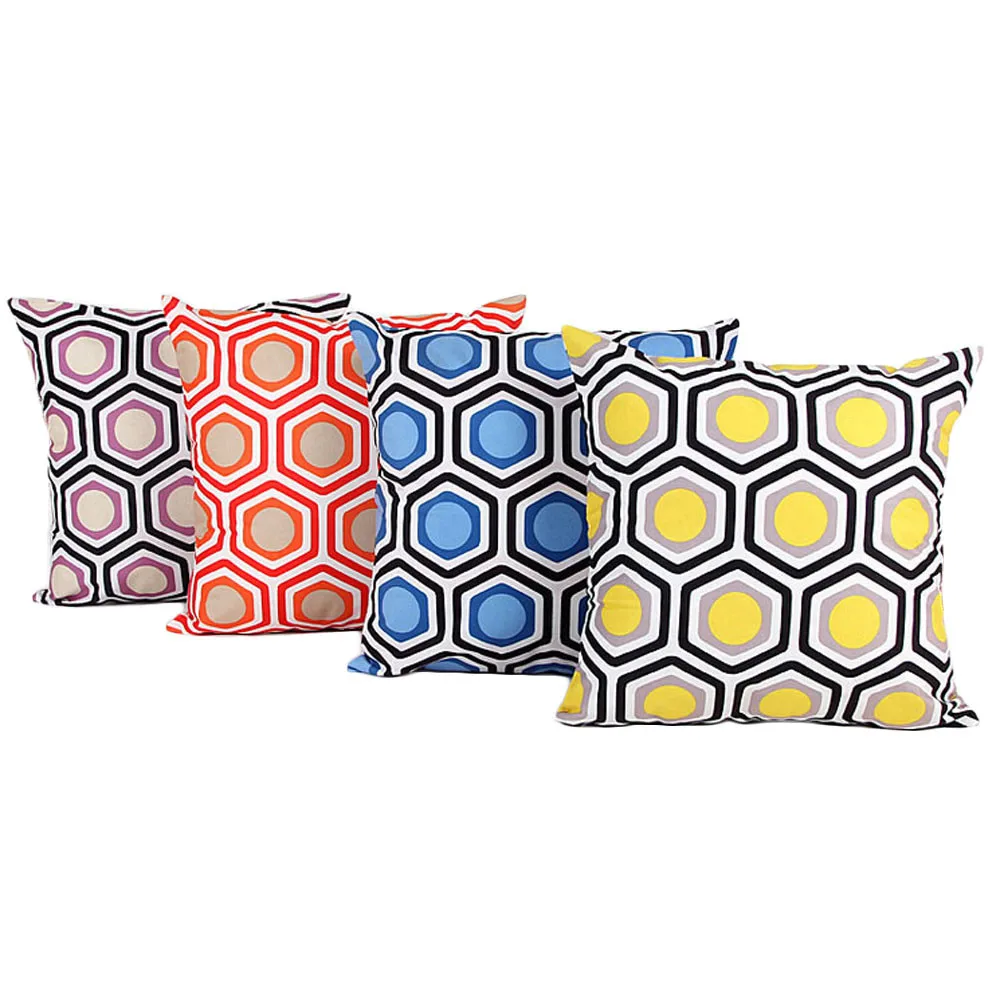 Pillow Cases 45*45CM Solid Corduroy Pillow Cases Linen Blend Pillow