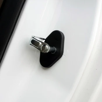 

4PCS Plastic Inner Door Lock Buckle/Door Stop Rust Waterproof Protector Cover For Vauxhall Opel Mokka / Buick Encore 2013-2017