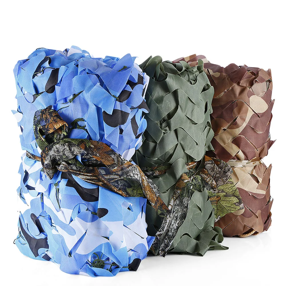 Outlife 4 متر * 2 متر الصيد العسكرية التمويه صافي الجنبات الجيش كامو شبكية التخييم الشمس المأوى خيمة الظل الشمس المأوى