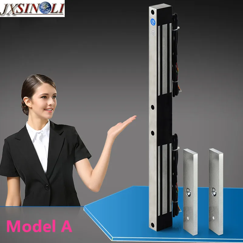 

DC 12V /24V Dual Voltage Adjustable Waterproof Double Door Electromagnetic Lock (Model A)