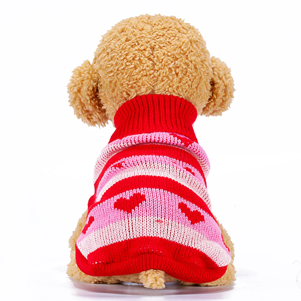 Warm Clothing For Dog Clothes Winter Pets Sweater Puppy Outfit Coat Vest Yorkie Chihuahua Pet Dog Clothes For Small Dogs (15)