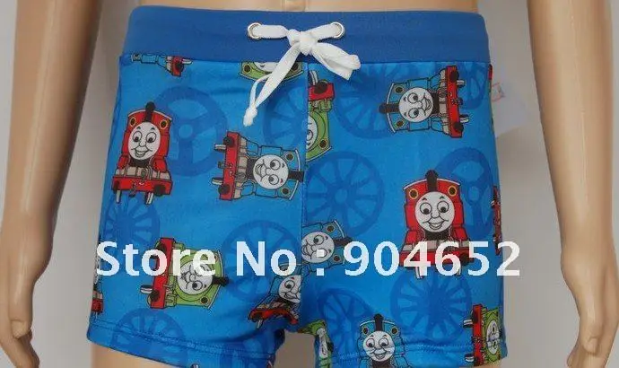 thomas the train swim trunks