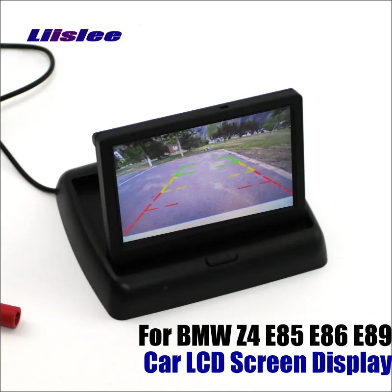 

Liislee For BMW Z4 E85 E86 E89 Foldable Car HD TFT LCD Monitor Color Screen Display / 4.3 inch / NTSC PAL Color TV System