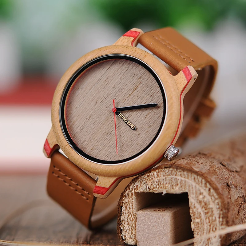 BOBO BIRD Luxury Bamboo Watches Timepieces for Men and Women Relogio Masculino Wood Quartz Wristwatches Drop Shipping