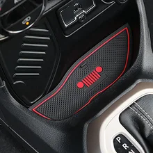 Non-Slip внутренним покрытием коврики для Jeep Renegade- 16 шт./компл. резиновые аксессуары универсальная запасная внутренняя часть для замены
