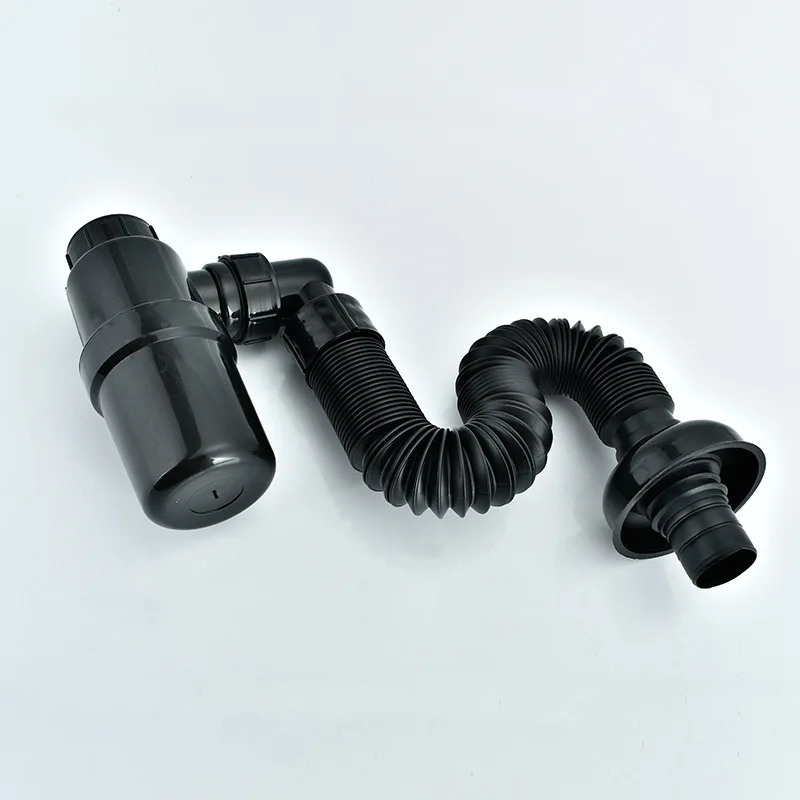 1pc Basin Sink P-type Down Pipe Drain Pipe Pop-up Anti-blocking Deodorant Pipe Underfloor drain