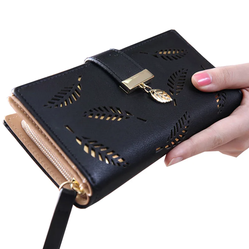 Brand Wallet Women Long Leather Women Wallets Coin Purse Korean Style Ladies Wallet Clutch ...