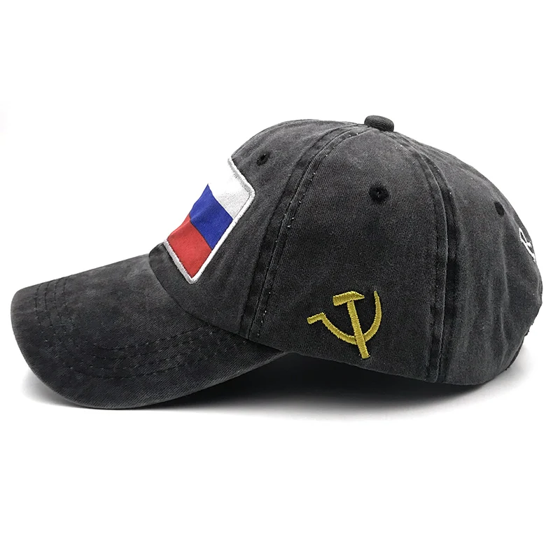 Новинка 2019 мощная Снэпбэк Кепка с российским флагом СССР 100% хлопковая бейсболка