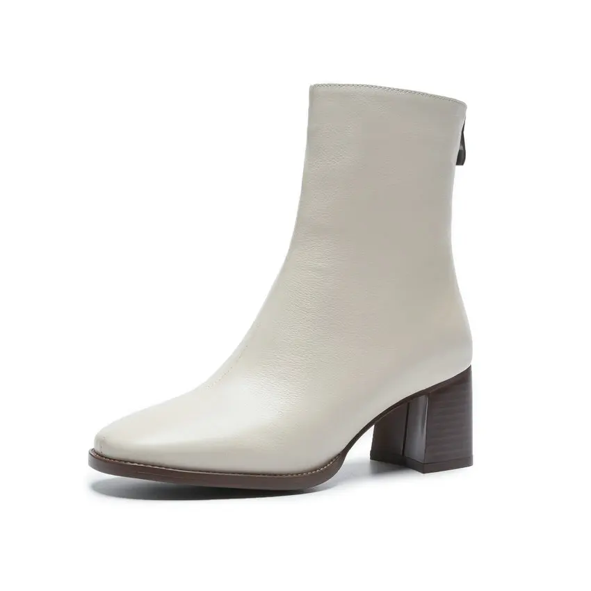 ESVEVA/; прошитая женская обувь на молнии ботильоны с квадратным носком на высоком квадратном каблуке осенние женские ботинки в западном стиле размеры 34-40