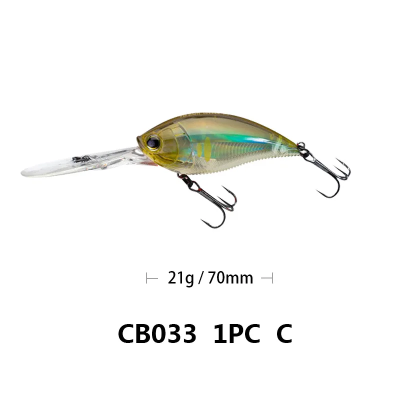 OTTESEN Рыболовная Приманка Crankbait 3D 70 мм/22 г жесткая приманка CB033