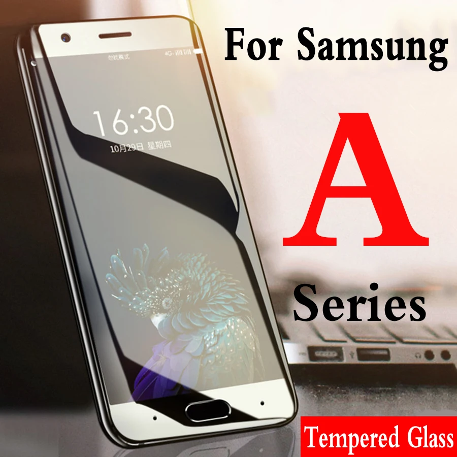Защита экрана для samsung a5 2017 Защитное стекло galaxy a6 a3 a7 a8 2016 2018 plus 3a 5a a закаленное 3 5 6 7