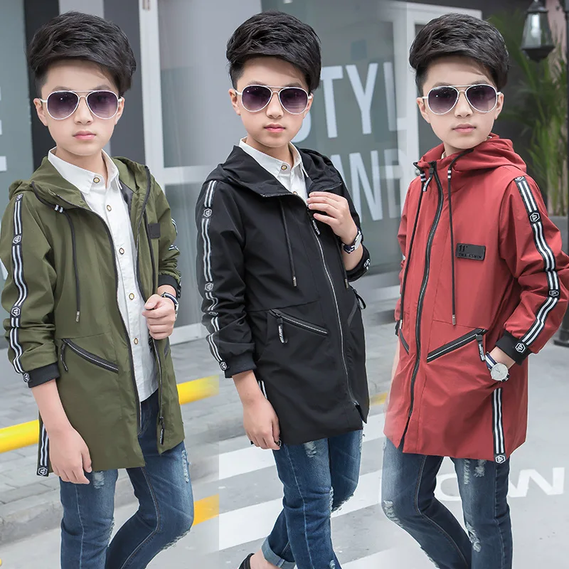 Winter Baby Boys Outwear Coats and Jackets Autumn Windbreaker Hooded