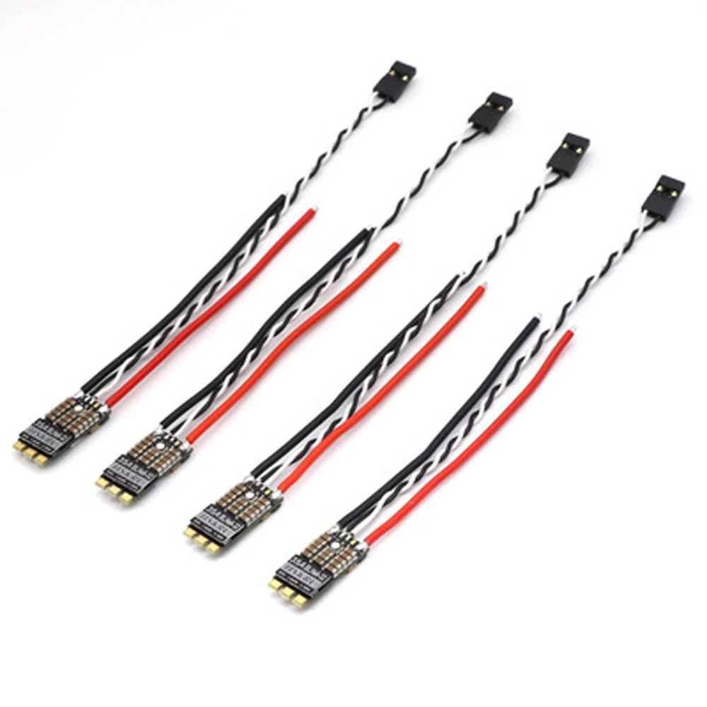 4 шт. HSKRC 35A BLheli_32 32 бит 2 6S Dshot1200 бесщеточный ESC с RGB LED для радиоуправляемого дрона FPV
