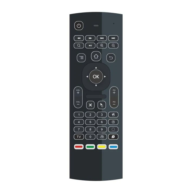 Беспроводная клавиатура MX3 L Air Mouse T3 Smart Voice с подсветкой и дистанционным