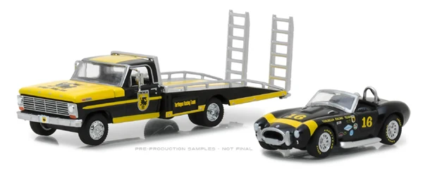 

Green Light 1:64 Terlingua Racing 1967 Ford F-350 Ramp Truck alloy toy car toys for children diecast model car Birthday gift
