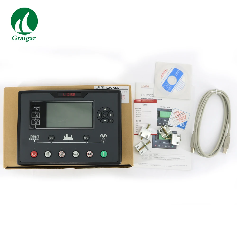 

LXC7220 New Diesel Generator Controller with RS485 communication interface