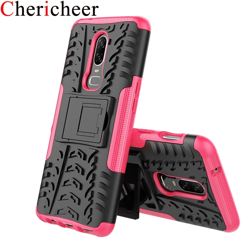 

Rugged Heavy Duty Oneplus 6 Case Hybrid Kickstand Armor Phone Cover One Plus 6 Case Oneplus 6 Cover Oneplus6 Oneplus 6 Protector