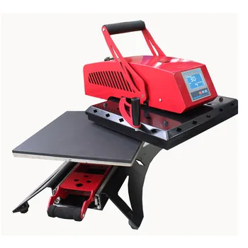 

40*50cm(16''*20'') Manual High Pressure Drawer Out LCD Swing Away T-shirt Leather Printing Transfer Heat Press Machine NO.HP3805