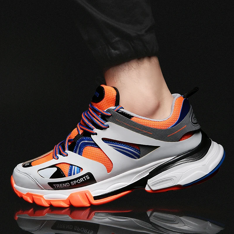 

Mens Sneakers 2019 Spring Summer Men Shoes Trainers Mesh Breathable Sport Shoes Running Men Jogging Footwear Plus Size 11 12