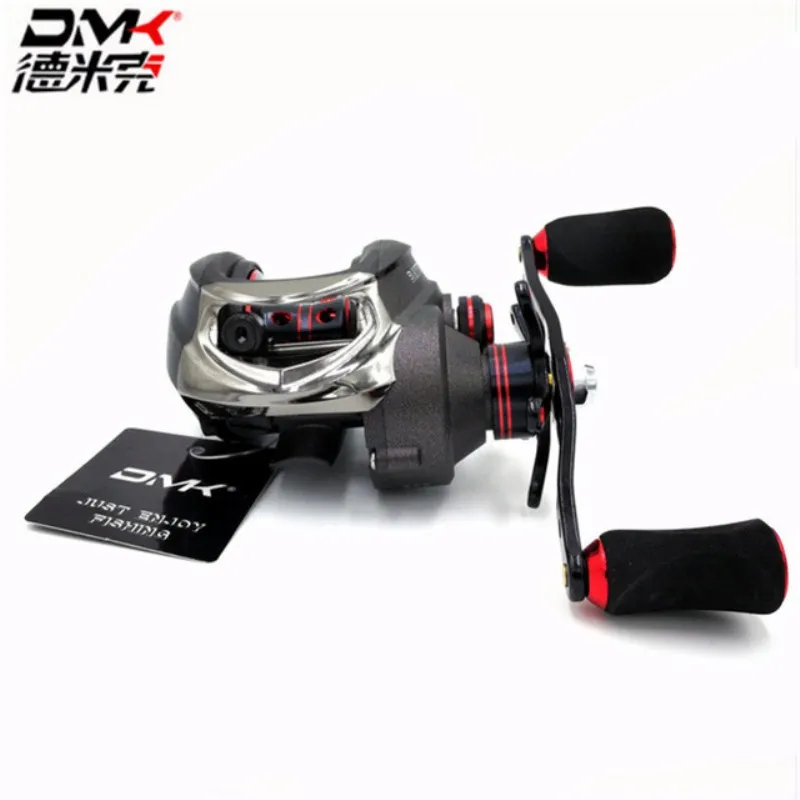 DMK 7,0: 1 15+ 1BB Рыболовная катушка для серфинга, ловли на приманку, R/L ручная CNC алюминиевая ручка, система кликера, катушки для ловли мулинета, литье