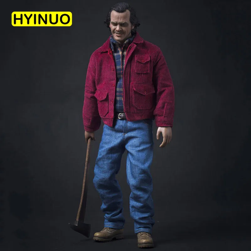 

1/6 Scale Men Splitter The Shining Jack Nicholson Double Head Carving Sculpt Model 12' Full Set Action Figure Dolls Toys