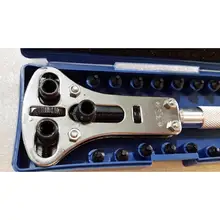 Watch Back Case Opener Wrench Screw Remover Tool Kit Set + Storage Case updated deluxe suction case opener set watch case opener set with 8 dies and handle