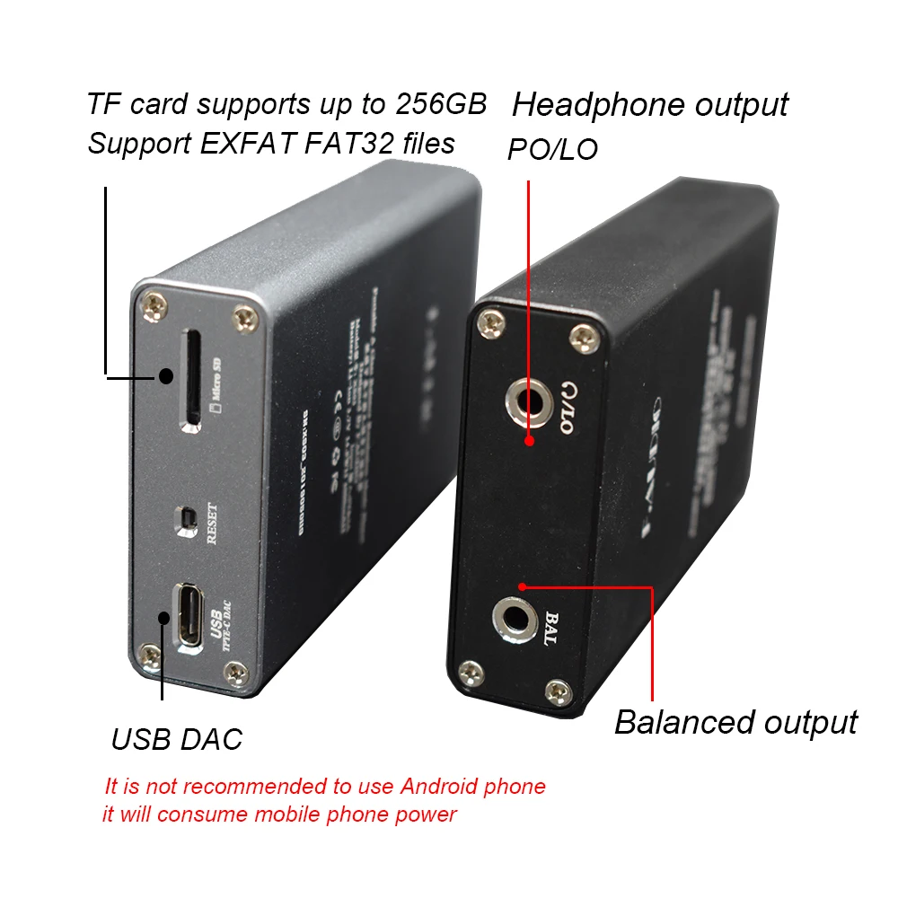 Lusya F. audio XS03 Hifi музыкальный плеер жесткий без потерь DSD 256 MP3 двойной AK4493 декодер