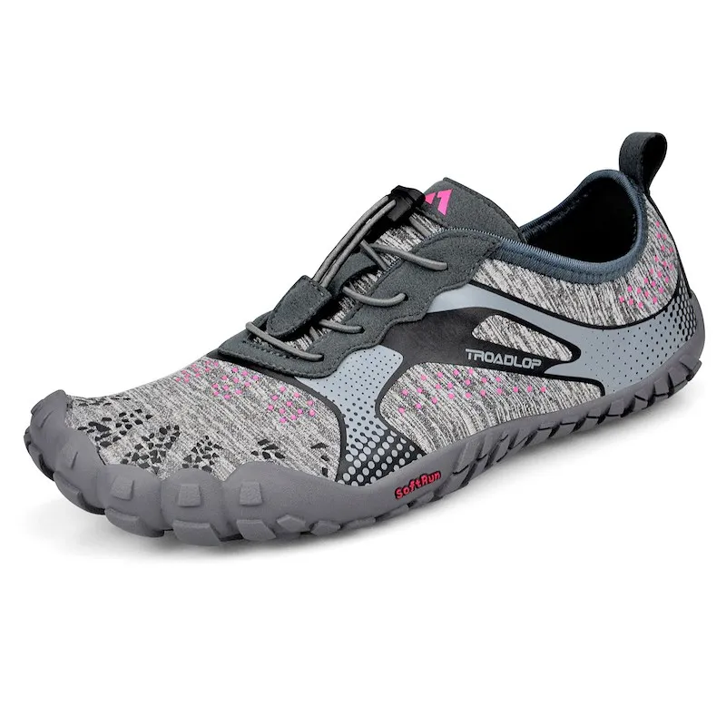 Мужская обувь для бега унисекс; дышащие кроссовки; спортивная обувь для женщин; прогулочная обувь; обувь для бега - Цвет: Розовый