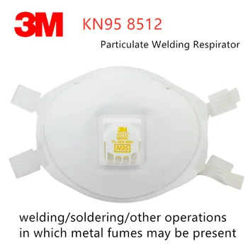 1/5pcs 3M N95 8512 Protective Welding Dust Mask Durable Professional Filter Respirator Flame-retardant Exterior Cutting Grinding