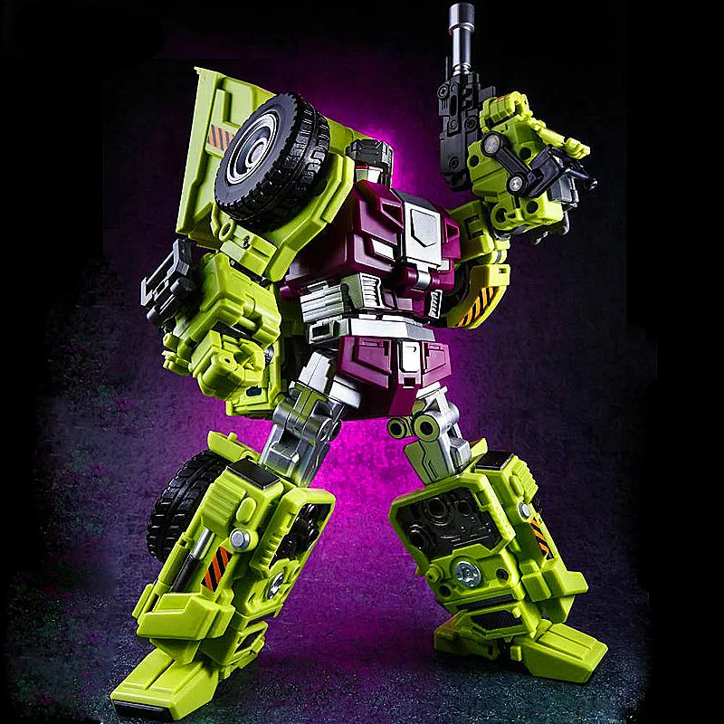 

jinbaoes Larger version Action figure Robot Ko Version Gt Hook Mixmaster Long Haul Of Devastator left Thigh Action Figure Toys