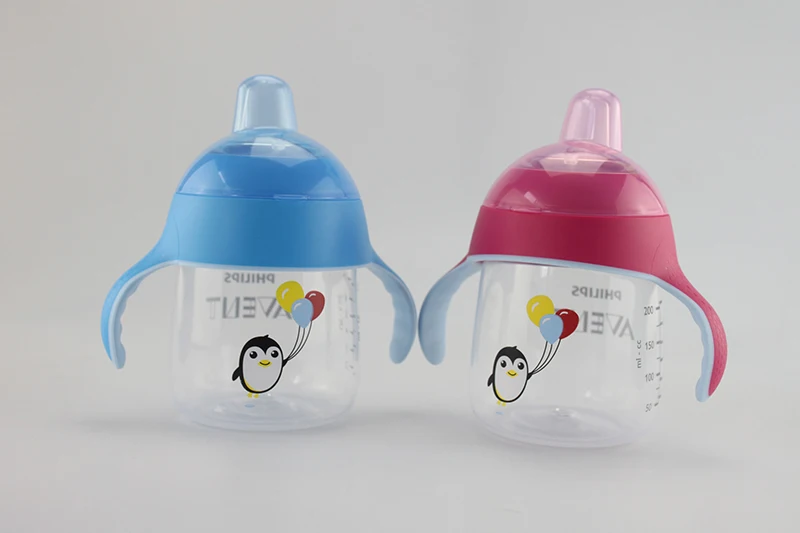 

Avent My Penguin Sippy Cup Insulated Soft Spout Drinking Magic Cup Avent Training Cup 9oz / 260ml 12 m+