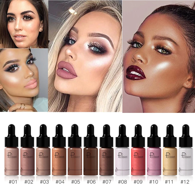 highlighter bronzer concealer brightener lasting vidalondon highliter illuminator pudaier
