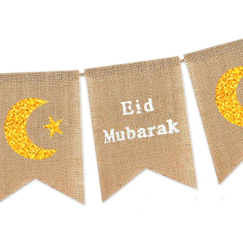 Рамадан Карим украшения ИД Мубарак баннер для дома Ид и Eid украшения Ислам мечеть Мубарак Декор фестиваль вечерние поставки
