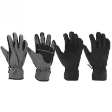 1 пара зимних перчаток полиэстер водонепроницаемые анти-холодные лыжные перчатки, защита от ветра зимние сноубордические Перчатки велосипедные теплые перчатки