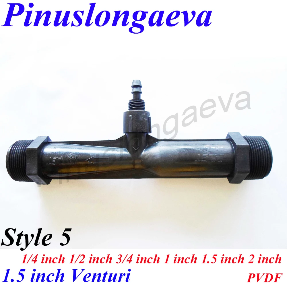 Pinuslongaeva 1/4 1/2 3/4 1 5 2 дюйма эжектор озона вентури для очистки воды Озон Вентури