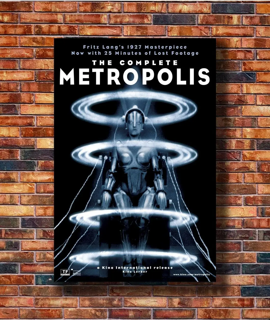 Q0566 Плакаты и принтами Новый METROPOLIS фильм Фриц Ланг фантастического Классический