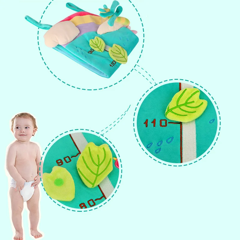 Kids Height Measurement Baby Toy Growth Chart Montessori Toys for Children Size Measuring Ruler Tool Wall Sticker For Room Toy (7)