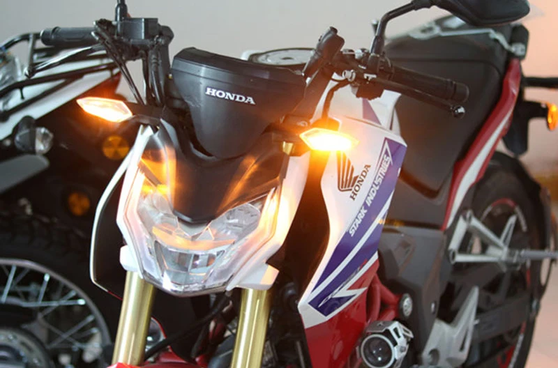 Мотоцикл сигнал поворота мигалка светильник переключатель двойной вспышки функция мигалка модуль для HONDA CB190 CB190X CB190r CBF190 CBF190r