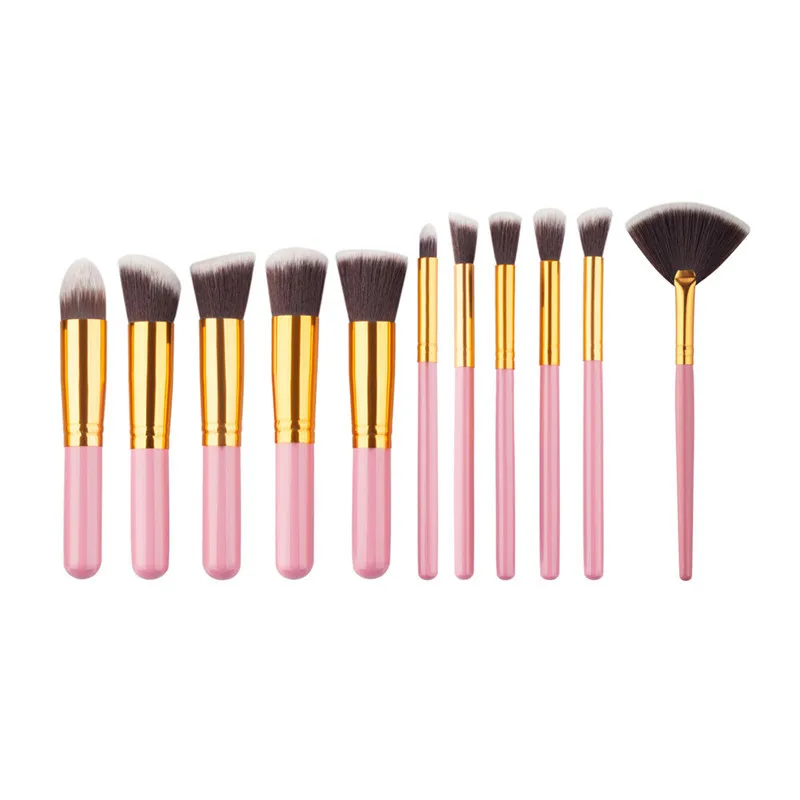 

11Pcs Eyebrow Eyeshadow Brus professional makeup brushes sets Powder Foundation Concealer make up brushes cosmetics Kits