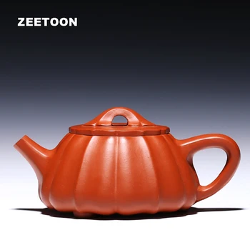 

280ml Authentic Yixing Teapot China Health Kung Fu Tea Set Purple Clay Tea Pot Master Handmade Zisha Stone Scoop Shi Piao Pot