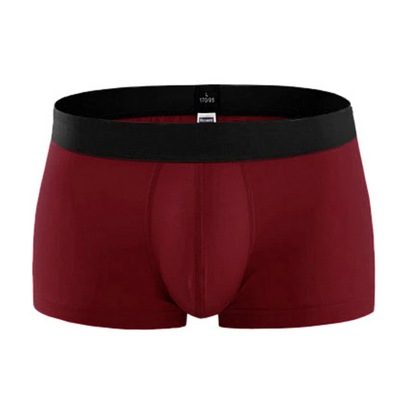 4 шт./лот Мужская Мода Боксеры Мужской хлопка Boxershorts Сексуальные трусы Мужские