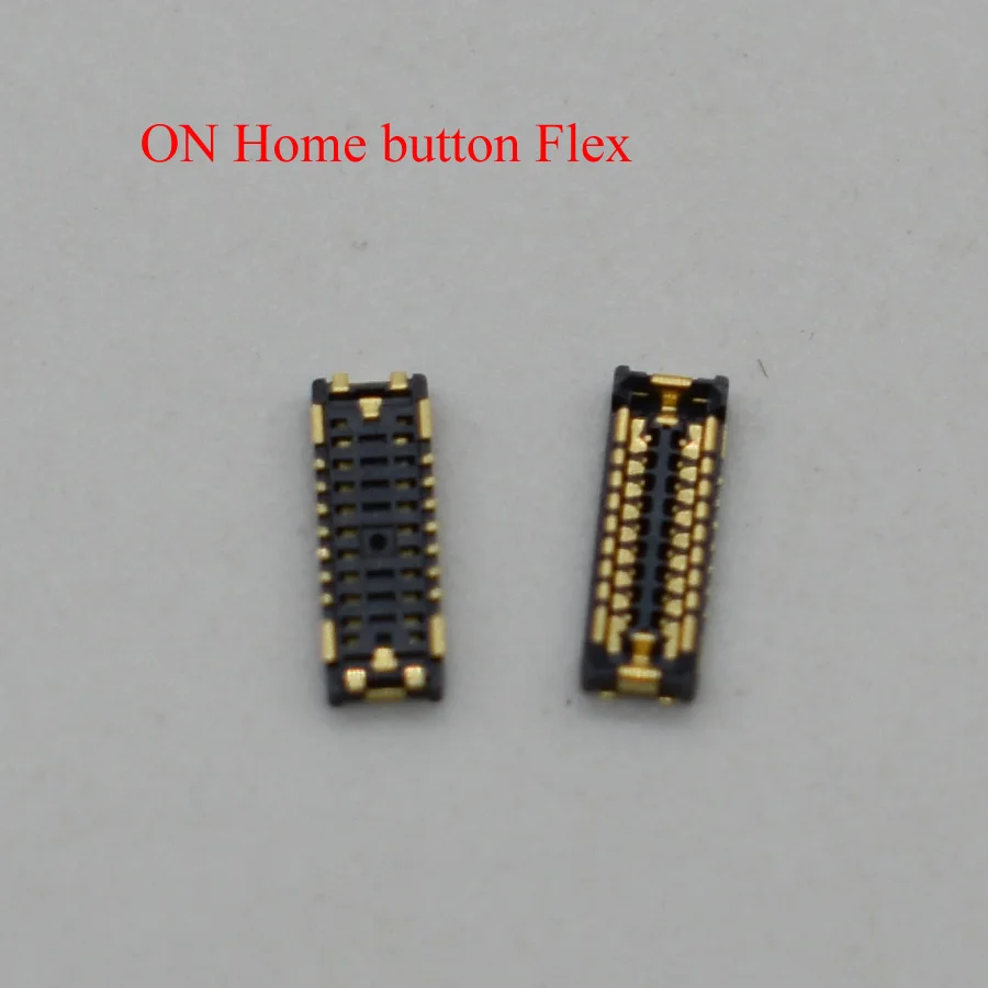 

10pcs/lot Original new Home Button FPC Plug Connector on Home Button Flex cable For iPhone 7 8 7g 8g plus