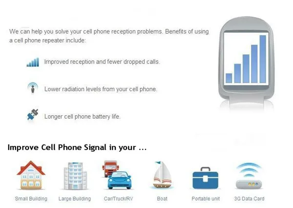 Improve Cell Phone Signal in your
