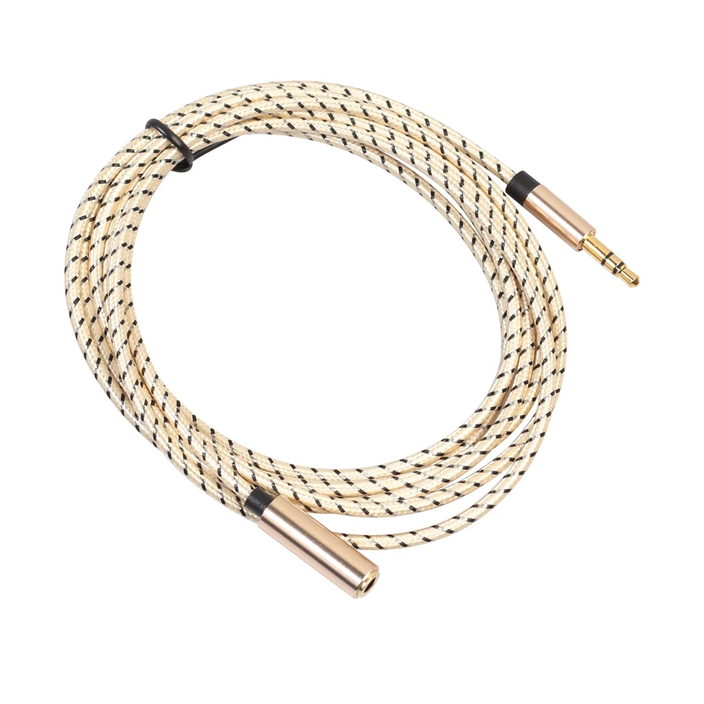 

REXLIS Intervention Headphone Extension Cable 3.5mm Jack Male to Female Aux Cable 3.5mm Audio Extender Cable For Computer iPho
