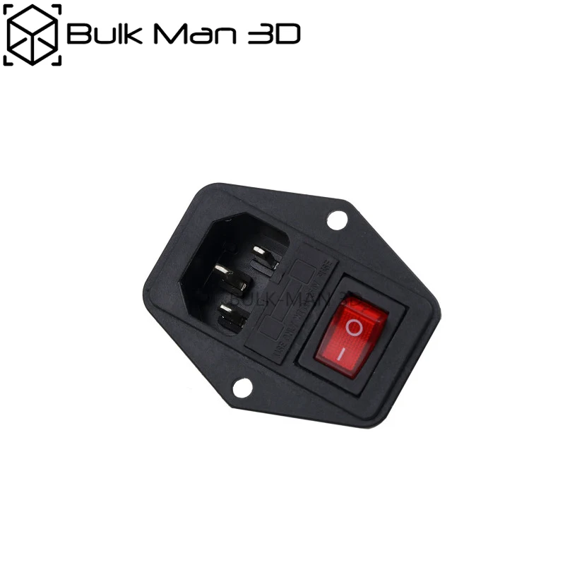 

IEC Power Socket with Fuse Holder AC 250V 10A