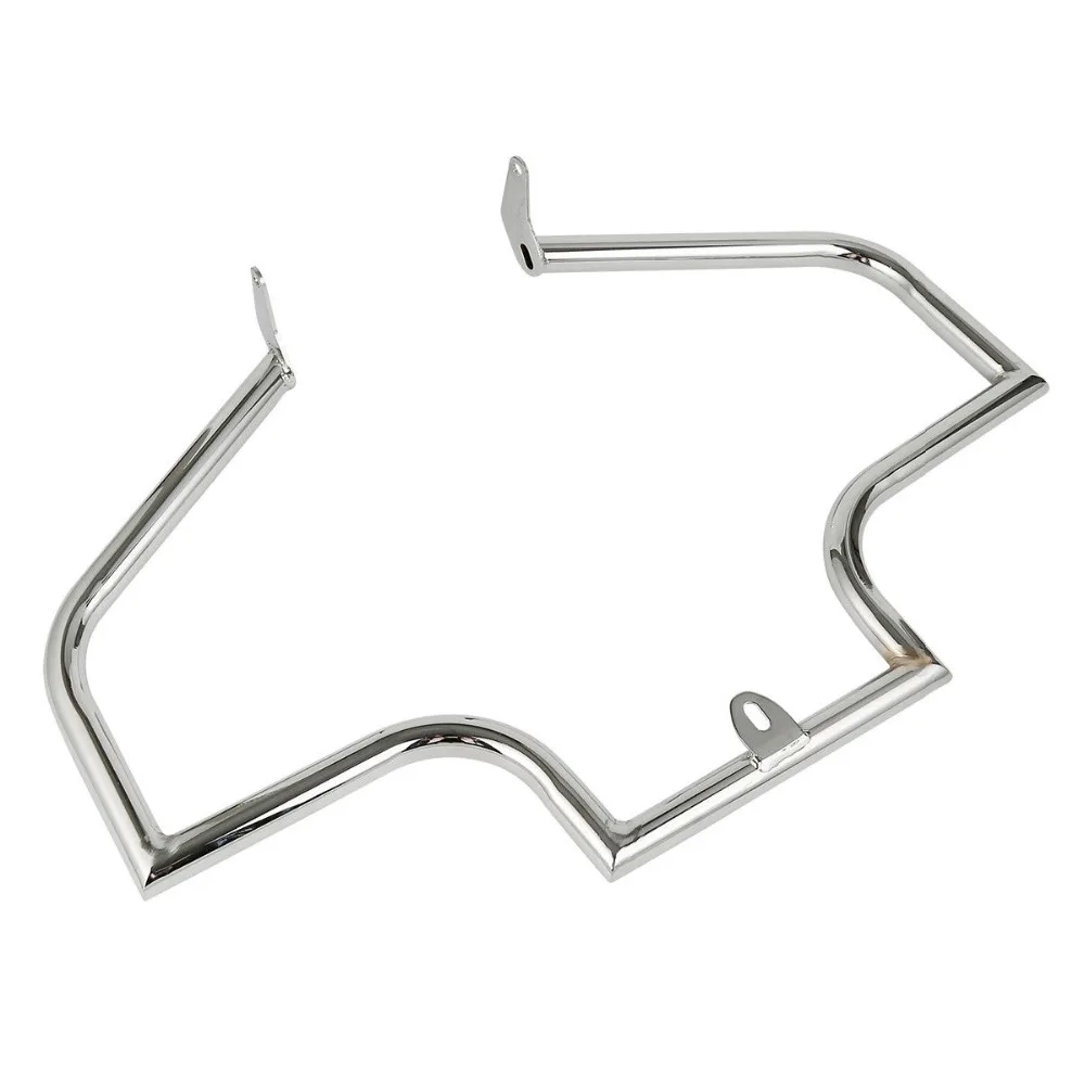 Хромовая защита двигателя автомобильная шина для Harley FLSTN Softail Classic Deluxe FLSTF Heritage FLSTC